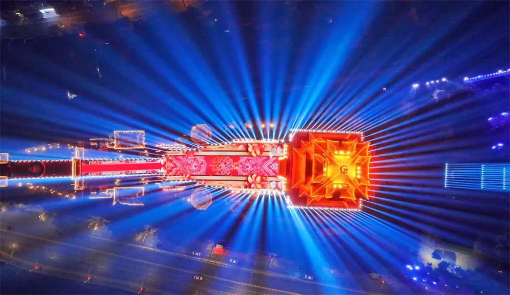 歐瑪燈光傾情助陣 2025央視春節(jié)聯歡晚會（武漢分會場）